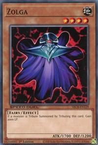 1st Edition, Common, Earth, Effect Monster, Fairy, Speed Duel: Battle City Box Zolga [SBCB-EN129] Common - Trading Card World