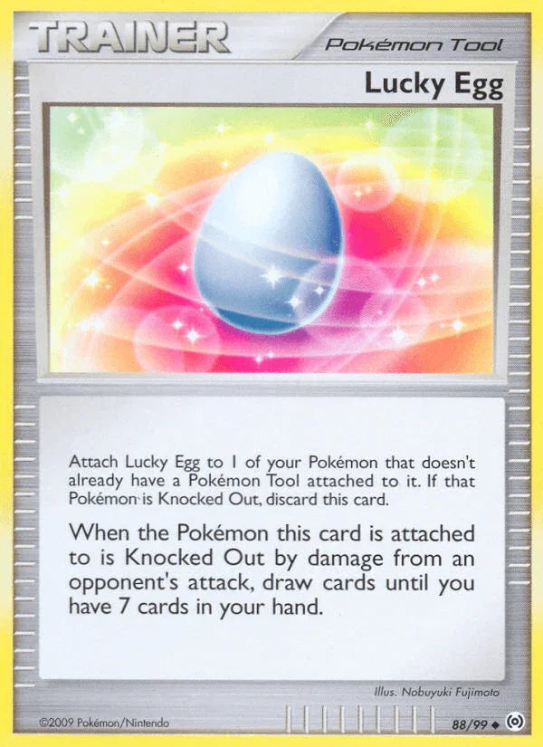 88, Item, Normal, Platinum: Arceus, Reverse Holofoil, Uncommon Lucky Egg (88/99) [Platinum: Arceus] - Trading Card World