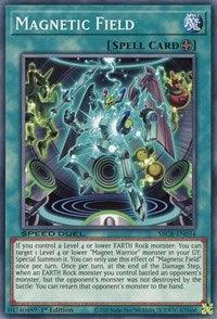 1st Edition, Common, Field Spell, Speed Duel: Battle City Box, Spell Magnetic Field [SBCB-EN034] Common - Trading Card World