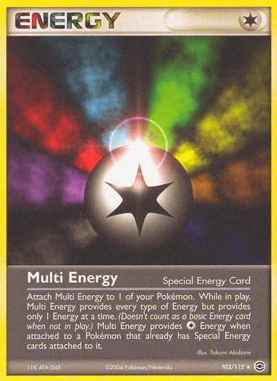 103, EX: FireRed & LeafGreen, Normal, Rare, Reverse Holofoil, Special Energy Multi Energy (103/112) [EX: FireRed & LeafGreen] - Trading Card World
