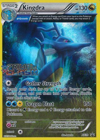 Dragon, Fairy[×2], Holofoil, Promo, XY39, XY: Black Star Promos Kingdra (XY39) (Staff) [XY: Black Star Promos] - Trading Card World