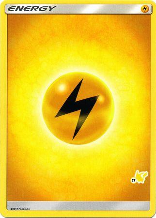 Battle Academy 2020, Lightning, Normal, Promo Lightning Energy (Pikachu Stamp #17) [Battle Academy 2020] - Trading Card World