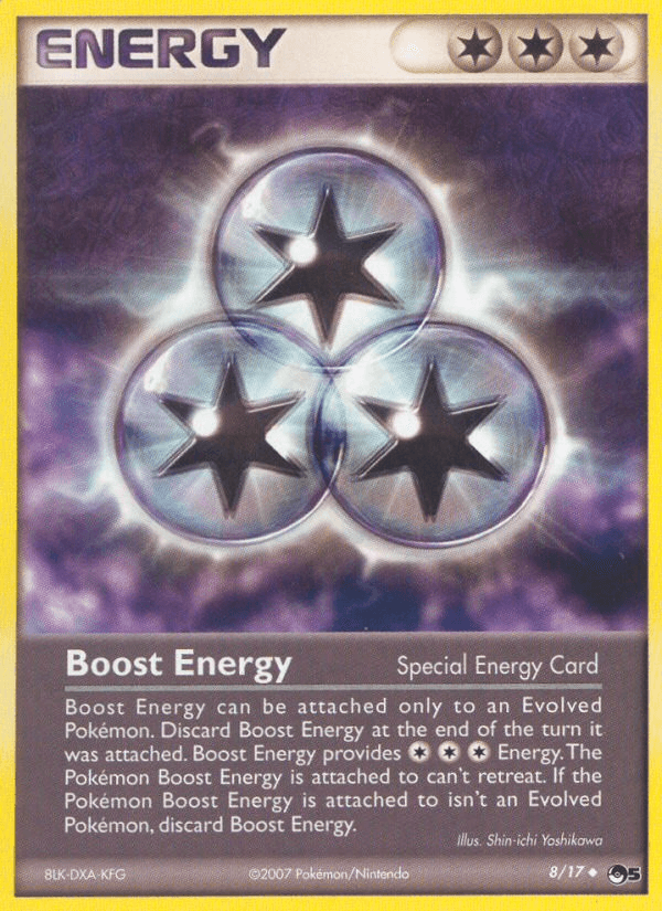 Normal, POP Series 5, Special Energy, Uncommon Boost Energy (8/17) [POP Series 5] - Trading Card World