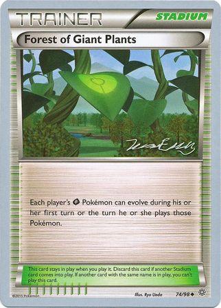 74, Normal, Stadium, Uncommon, World Championships 2016 Forest of Giant Plants (74/98) (Bebe - Jesper Eriksen) [World Championships 2016] - Trading Card World