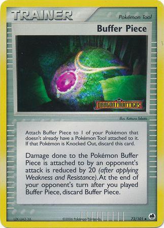 72, EX: Dragon Frontiers, Item, Reverse Holofoil, Uncommon Buffer Piece (72/101) (Stamped) [EX: Dragon Frontiers] - Trading Card World