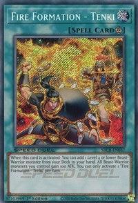 1st Edition, Continuous Spell, Secret Rare, Speed Duel: Battle City Box, Spell Fire Formation - Tenki (Secret) [SBCB-EN057] Secret Rare - Trading Card World