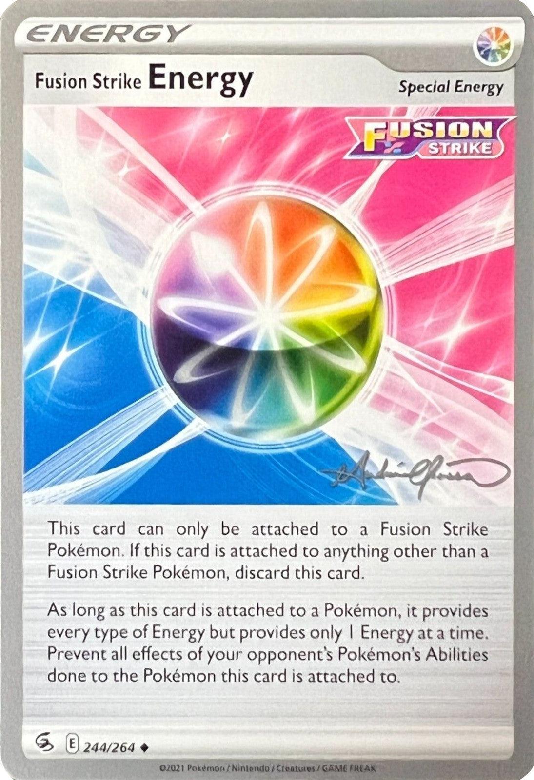244, Normal, Special Energy, Uncommon, World Championships 2022 Fusion Strike Energy (244/264) (The Shape of Mew - Andre Chiasson) [World Championships 2022] - Trading Card World