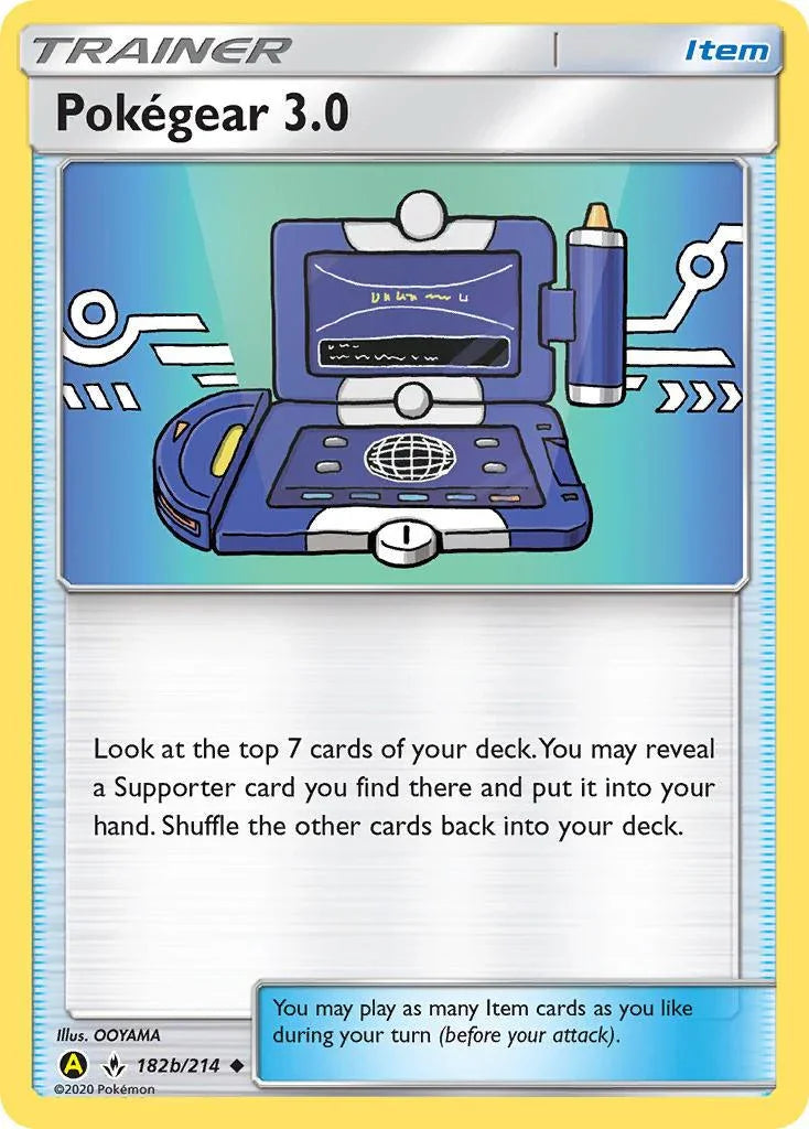 182b, Alternate Art Promos, Item, Normal, Promo Pokegear 3.0 (182b/214) [Alternate Art Promos] - Trading Card World