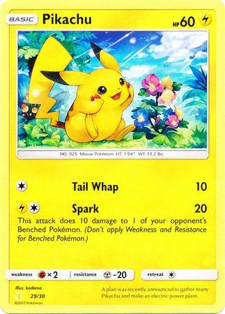 29, Fighting[×2], Lightning, Metal[-20], Normal, Promo, Sun & Moon: Trainer Kit - Alolan Raichu Pikachu (29/30) [Sun & Moon: Trainer Kit - Alolan Raichu] - Trading Card World