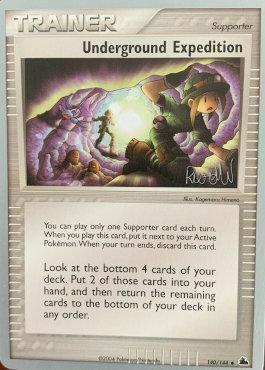 140, Normal, Supporter, Uncommon, World Championships 2004 Underground Expedition (140/144) (Rocky Beach - Reed Weichler) [World Championships 2004] - Trading Card World