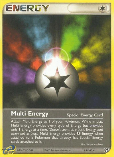 93, EX: Sandstorm, Normal, Rare, Reverse Holofoil, Special Energy Multi Energy (93/100) [EX: Sandstorm] - Trading Card World