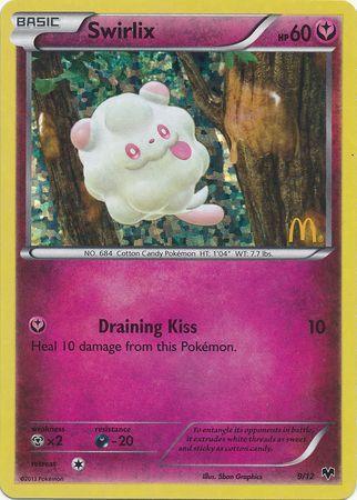Darkness[-20], Fairy, Holofoil, McDonald's Promos: 2014 Collection, Metal[×2], Promo Swirlix (9/12) [McDonald's Promos: 2014 Collection] - Trading Card World