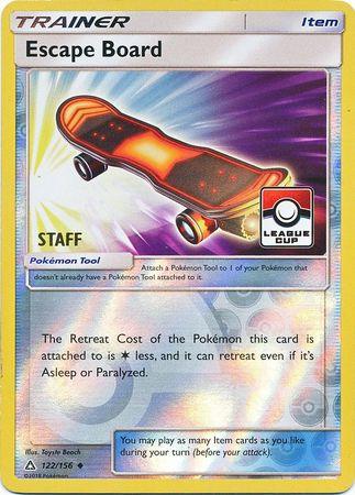 122a, Holofoil, Item, Promo, Sun & Moon: Ultra Prism Escape Board (122a/156) (League Promo Staff) [Sun & Moon: Ultra Prism] - Trading Card World