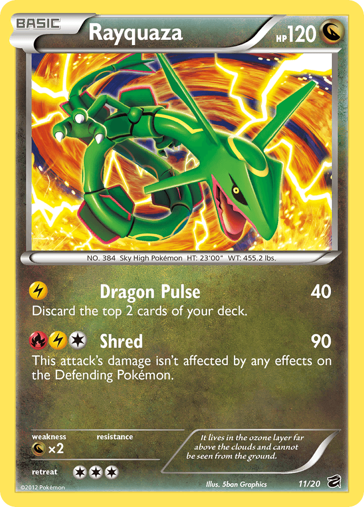 Rayquaza (11/20) [Black & White: Dragon Vault]