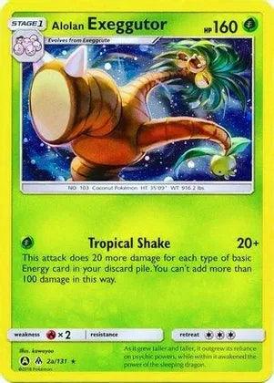 2a, Alternate Art Promos, Fire [x2], Grass, Holofoil, Promo Alolan Exeggutor (2a/131) [Alternate Art Promos] - Trading Card World