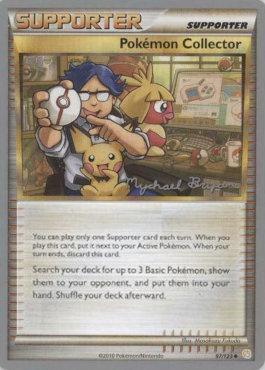 97, Normal, Supporter, Uncommon, World Championships 2010 Pokemon Collector (97/123) (Happy Luck - Mychael Bryan) [World Championships 2010] - Trading Card World