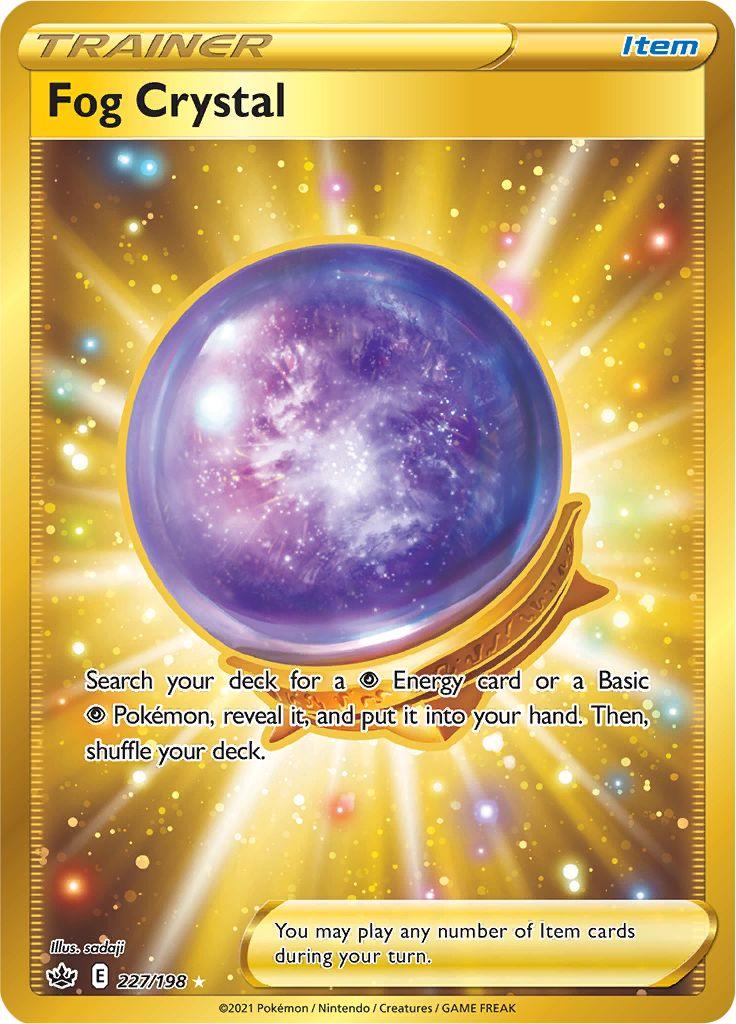 227, Holofoil, Item, Secret Rare, Sword & Shield: Chilling Reign Fog Crystal (227/198) [Sword & Shield: Chilling Reign] - Trading Card World
