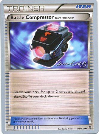 92, Item, Normal, Uncommon, World Championships 2016 Battle Compressor (92/119) (Bebe - Jesper Eriksen) [World Championships 2016] - Trading Card World