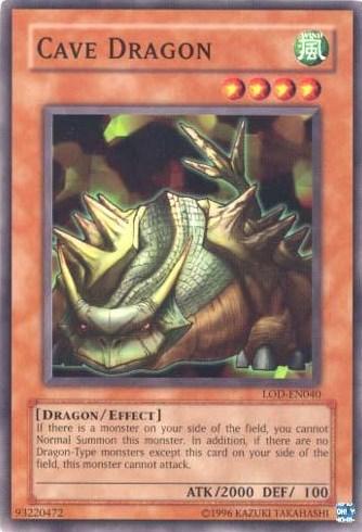 Common, Dragon, Effect Monster, Legacy of Darkness, Unlimited, Wind Cave Dragon [LOD-EN040] Common - Trading Card World