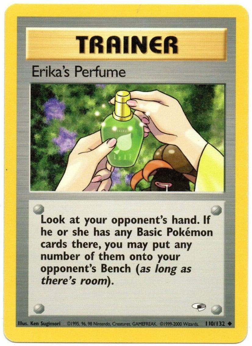 110, Gym Heroes Unlimited, Item, Normal, Uncommon Erika's Perfume (110/132) [Gym Heroes Unlimited] - Trading Card World