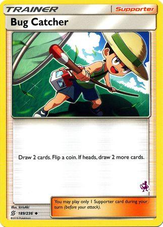 189, Battle Academy 2020, Normal, Promo, Supporter Bug Catcher (189/236) (Mewtwo Deck) [Battle Academy 2020] - Trading Card World
