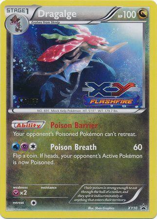Dragon, Fairy[×2], Holofoil, Promo, XY10, XY: Black Star Promos Dragalge (XY10) (Staff) [XY: Black Star Promos] - Trading Card World