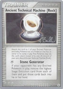 85, Normal, Technical Machine, Uncommon, World Championships 2006 Ancient Technical Machine [Rock] (85/101) (Eeveelutions - Jimmy Ballard) [World Championships 2006] - Trading Card World
