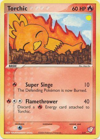 Fire, Kids WB Promos, Normal, Promo, Water[×2] Torchic (3/5) [Kids WB Promos] - Trading Card World