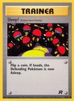 79, Common, Normal, Team Rocket Unlimited, Trainer Sleep! (79/82) [Team Rocket Unlimited] - Trading Card World