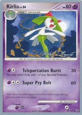 51, Common, Normal, Psychic, Psychic[+20], World Championships 2010 Kirlia LV.24 (51/127) (Boltevoir - Michael Pramawat) [World Championships 2010] - Trading Card World