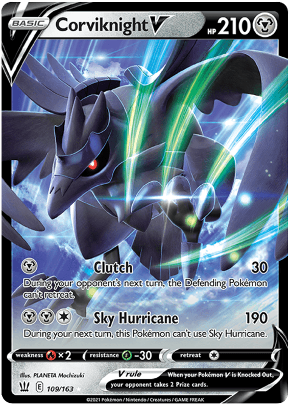 Sword & Shield: Battle Styles Corviknight V (109/163) [Sword & Shield: Battle Styles] - Trading Card World