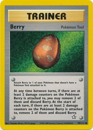 99, Common, Item, Neo Genesis Unlimited, Normal Berry (99/111) [Neo Genesis Unlimited] - Trading Card World