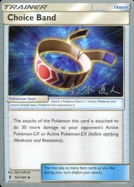 121, Item, Normal, Uncommon, World Championships 2017 Choice Band (121/145) (Golisodor - Naoto Suzuki) [World Championships 2017] - Trading Card World