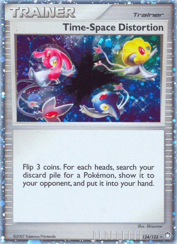 124, Diamond & Pearl: Mysterious Treasures, Holofoil, Item, Secret Rare Time-Space Distortion (124/123) [Diamond & Pearl: Mysterious Treasures] - Trading Card World
