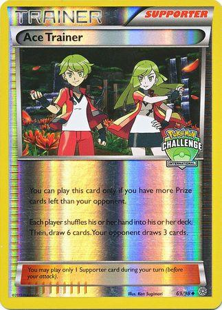 69, Promo, Reverse Holofoil, Supporter, XY: Ancient Origins Ace Trainer (69/98) (International Challenge Promo) [XY: Ancient Origins] - Trading Card World