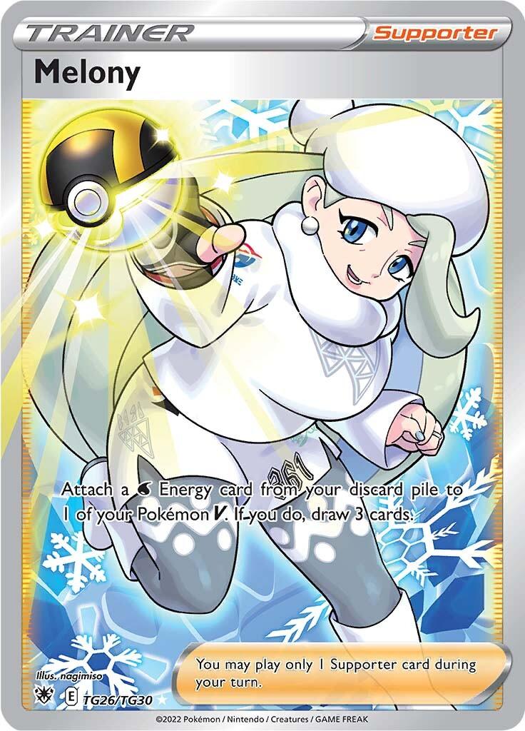Holofoil, Secret Rare, Supporter, Sword & Shield: Astral Radiance, TG26 Melony (TG26/TG30) [Sword & Shield: Astral Radiance] - Trading Card World