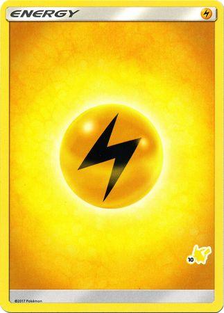Battle Academy 2020, Lightning, Normal, Promo Lightning Energy (Pikachu Stamp #10) [Battle Academy 2020] - Trading Card World