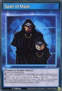 1st Edition, Common, Null, Skill, Speed Duel: Battle City Box Spell of Mask [SBCB-ENS08] Common - Trading Card World