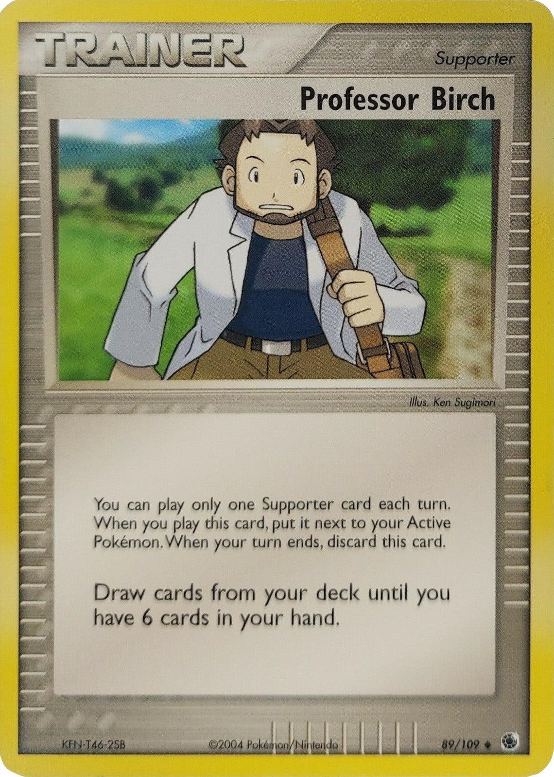 89, EX: Battle Stadium, Normal, Supporter, Uncommon Professor Birch (89/109) [EX: Battle Stadium] - Trading Card World