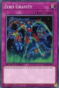 1st Edition, Common, Normal Trap, Speed Duel: Battle City Box, Trap Zero Gravity [SBCB-EN035] Common - Trading Card World