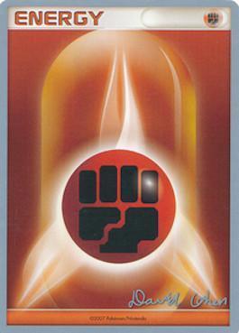 Common, Fighting, Normal, World Championships 2009 Fighting Energy (Stallgon - David Cohen) [World Championships 2009] - Trading Card World