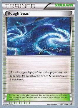 137, Normal, Stadium, Uncommon, World Championships 2015 Rough Seas (137/160) (HonorStoise - Jacob Van Wagner) [World Championships 2015] - Trading Card World