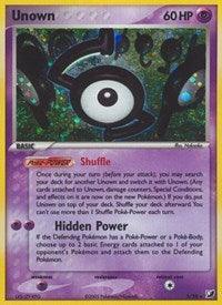EX: Unseen Forces, Holo Rare, Holofoil, Psychic Unown (S) (S/28) [EX: Unseen Forces] - Trading Card World
