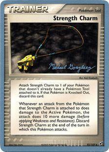 92, Normal, Pokémon Tool, Uncommon, World Championships 2005 Strength Charm (92/107) (King of the West - Michael Gonzalez) [World Championships 2005] - Trading Card World
