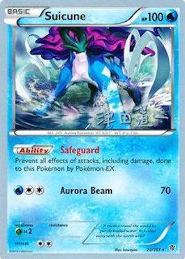 20, Grass[×2], Normal, Rare, Water, World Championships 2014 Suicune (20/101) (Crazy Punch - Michikazu Tsuda) [World Championships 2014] - Trading Card World