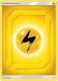 Basic Lightning Energy, Common, Normal, Reverse Holofoil, Sun & Moon: Team Up Lightning Energy (2019 Unnumbered) [Sun & Moon: Team Up] - Trading Card World