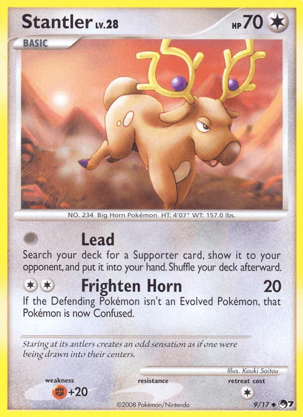 Colorless, Fighting[+20], Normal, POP Series 7, Uncommon Stantler (9/17) [POP Series 7] - Trading Card World