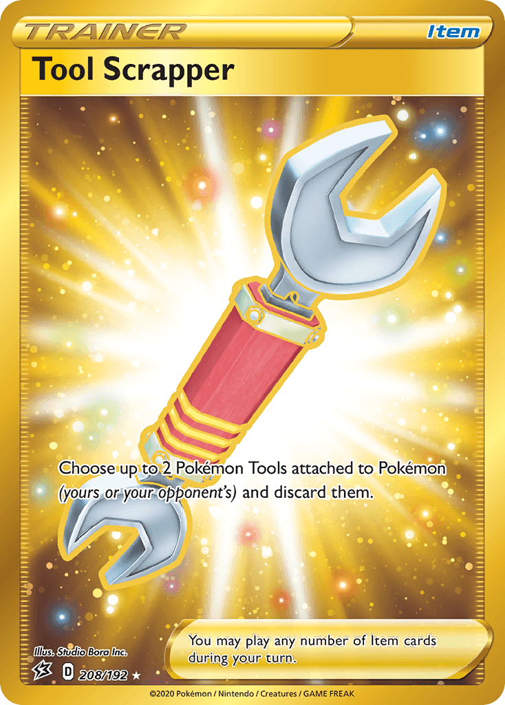 208, Holofoil, Item, Secret Rare, Sword & Shield: Rebel Clash Tool Scrapper (208/192) [Sword & Shield: Rebel Clash] - Trading Card World