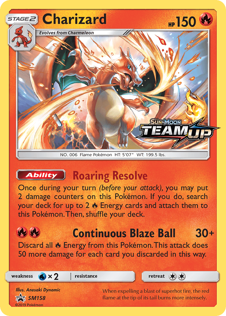 Black Star Promo, Fire, Holofoil, SM158, Sun & Moon: Black Star Promos, Water[×2] Charizard (SM158) [Sun & Moon: Black Star Promos] - Trading Card World