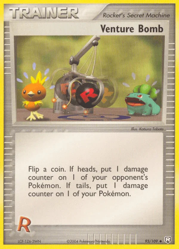 93, EX: Team Rocket Returns, Item, Normal, Uncommon Venture Bomb (93/109) [EX: Team Rocket Returns] - Trading Card World